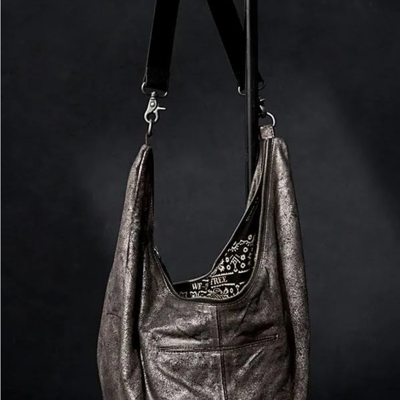 We The Free Metallic Hobo Bag - Picture 4 of 6
